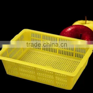 Taizhou Wholesale 100% New PP Stacking Multi Bins Vegatable Wash Kitchen Plastic Storage Basket thumbnail-5