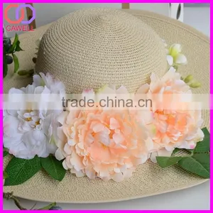 Silk Peony Head Flowers Wholesale for Hat Decoration thumbnail-2