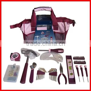 147pc Pink Lady's Tool Set thumbnail-1