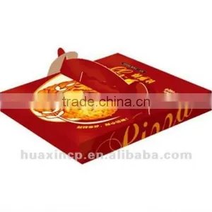 High Grade White Kraft Paper Pizza Box thumbnail-1