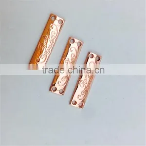 Customized Rose Gold Plating Label Rose Gold Electroplating Processing Label Manufacturing Process thumbnail-6