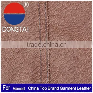 2015 NEW DESIGN IMITATION LEATEHR EMBOSSED LEATHER ANTI-HYDROLYSIS LEATHER GARMENT LEATHER thumbnail-4