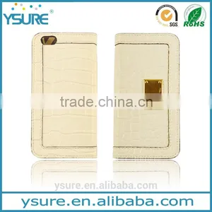 Luxury Style Crocodile Pattern Leather Phone Case For Google Nexus 6 With Plaid Pattern Lining thumbnail-1