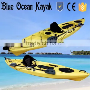 HOT Sale New Design 3.95m Pro Angler Blue Ocean Rudder Kayak Pedal Kayak thumbnail-1