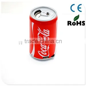 JY26 Cocacola Can Mini Music Speaker USB Amplifier for Audio Portable Wireless Bluetooth Speaker thumbnail-1