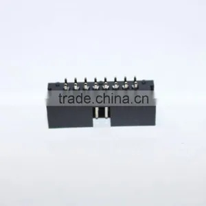 2.54mm Black R/a Box Header Connector 10~40 Pin thumbnail-6