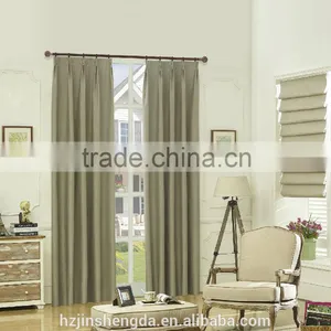 Foam Coated 4 Pass 100% Polyester Jacquard Weave Blackout Functional Curtain Fabric thumbnail-3