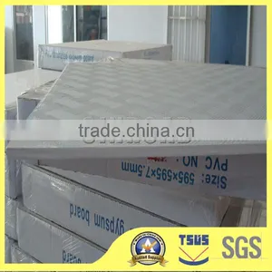 PVC Laminated Mdf Cheap Prices High Quantity Gypsum Board thumbnail-1