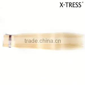 no Mixed 2016 New Arrival Good Ratio Thick Bottom Double Drawn 613 Color Hair Extensions Blonde Weft thumbnail-1