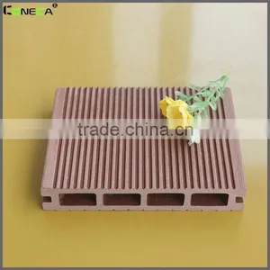 Outdoor Patio Decking Wood Floor Covering Anti-UV Bois Composite WPC Flooring thumbnail-2