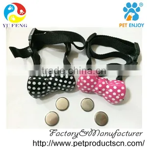Patent Design HB-3 Butterfly Shape Anti-bark Collar Bow-tie no Dog Barking Collar Barking Stopped Collar thumbnail-5
