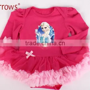 LTZ008-E Toddler Girl Dresses Princess Costume 2016 Brand Kids Dress Girls Clothes Mickey Print Children Dress thumbnail-5