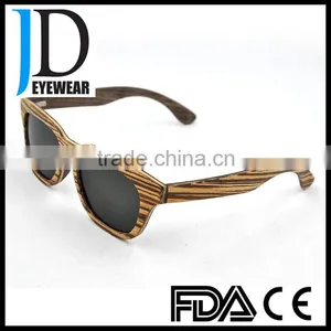 Fashion Laminated Wood Frame Polarized Sunglasses Wholesale Wooden Sunglasses thumbnail-3