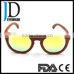 High Quality China Wholesale OEM Wood Sunglasses Mirror Revo Lens Sunglasses thumbnail-1