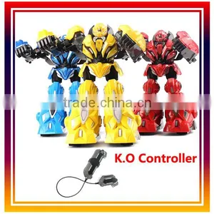 2.4Ghz RC Battle Robots Electric Power Controlled Battery Robot PK Flghting Remote Control Robot thumbnail-1