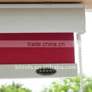 Manual Chain Roller Blinds With Headrail Cover thumbnail-1