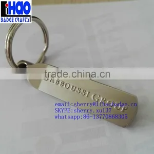 Various Shapes Cheap Promotion Gift Custom Embossed Logo Key Chain,Zinc Alloy Metal Keychain thumbnail-1