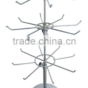 Chrome Metal Display Stand Rack Holder thumbnail-3