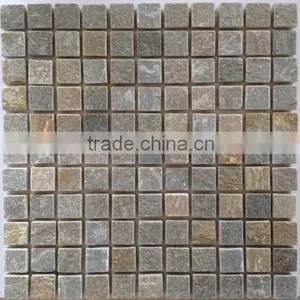 Natural Slate Garden Mosaic Tile Flooring thumbnail-5
