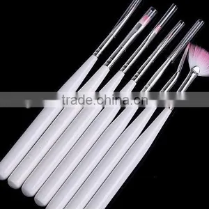 7 Pcs Nail Brush Set, Cleaning Brush Pen thumbnail-1