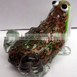 Murano Glass Frog for Home Decor thumbnail-1