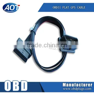 Obdii Extension Flat Cable Obd Gps Tracking Cable thumbnail-1