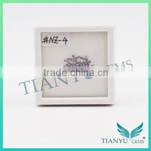 Wholesale Loose Synthetic Gems #NZ-4 Round Brilliant Cut Color Change Nano Sital Gemstone for Jewelry Price thumbnail-2