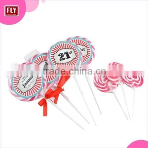 Singles Wrapped Fruit Flavour Big Bom Lollipop for Sale thumbnail-1