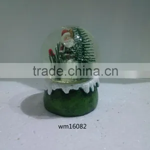 2016 Hot Sales Christmas Snow Globe Water Ball With LED Light thumbnail-3