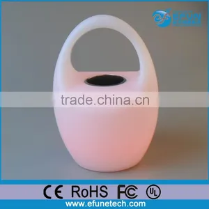 Portable Battery Operated Rgb Color Changing Led Light up Bluetooth Wifi Speaker thumbnail-5