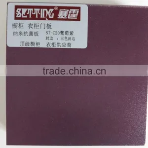 uv Mdf Board in High Glossy Metallic Purple Color ST-C07 thumbnail-4