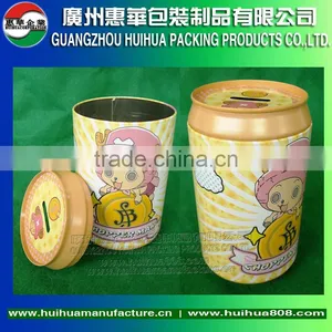 Children Use Cola Shape Coin Tin Can thumbnail-1