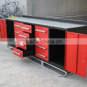 High Quality 10ft-12 Drawers Metal Tool Cabinets thumbnail-3