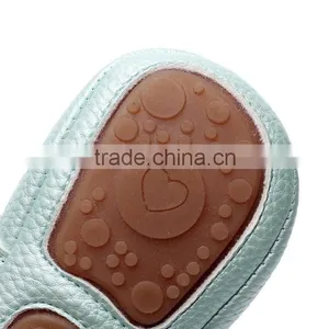 Top Selling Baby Hard Sole Walking Shoes Toddler Shoes Rubber Sole pu Leather Baby Moccasins thumbnail-4