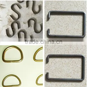 Wire Buckle Bending Machine/Bag Buckle Making Machine/Bulk Metal Long Square Bag Belt Buckle thumbnail-6