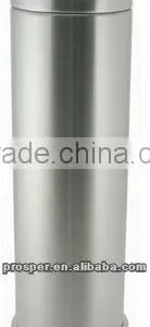 Standing Floor Metal Paper Holder With Lid thumbnail-1