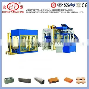Hydraform Advanced Technology Automatic Brick Making Machine,QT10-15 Brick Machinery,automatic Plc Control Block Machine thumbnail-1