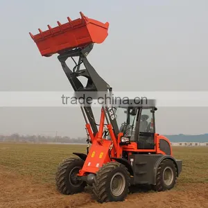2016 New Style 2.5 Ton Small Wheel Loader With Pallet Forks thumbnail-2