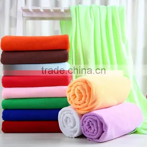 Hot Selling Microfiber Cotton Plain Thick 400g Beach Towel 70*140 Sauna Bath Towel thumbnail-2