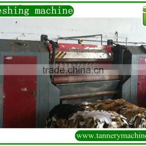 Artifical Leather Hydraulic Cow Leather Fleshing Machine 3000mm China Best Tannery Machine thumbnail-3