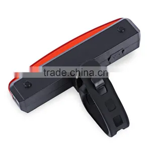 Bicycle Taillight 500mAh Battery Bicycle Light With USB Socket Rubber Band Safety USB Flash Rear Warning Lamp thumbnail-2