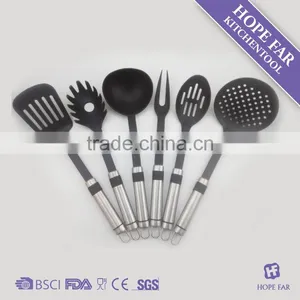 N4 6pcs Heat Resistant Nylon Kitchenware,nylon Kitchen Utensils thumbnail-1
