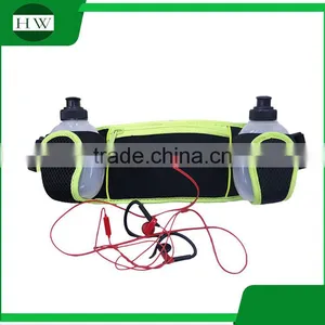 Custom Ventilation Waterproof Reflective Led Cell Mobile Phone Gym Sports Running Belt Waist Bag Pack With Water Bottle thumbnail-1