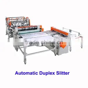 Original Manufactuer Automatic Paint Tinplate Can Duplex Slitter Machine thumbnail-1