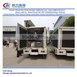 Forland 4*2 Type 80 Hp P10 LED Mobile Truck Advertising thumbnail-5