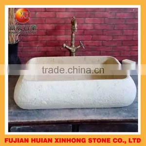 Irregular Shape Stone Wash Basin in Good Design thumbnail-6