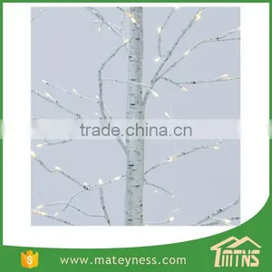 8Ft Lights Home Festival Party Christmas Wedding LED Brich Tree Light thumbnail-4
