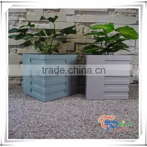 Fiberglass Rib Indoor Flower Pot thumbnail-1