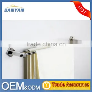 Bathroom Items Stianless Steel Double Bars Wall Mounted Towel Bar BSCI thumbnail-1