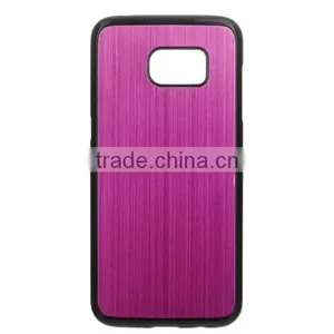 PC Black Aluminum Phone Cover Coloful Creative Case for Samsung S7 Edge thumbnail-4